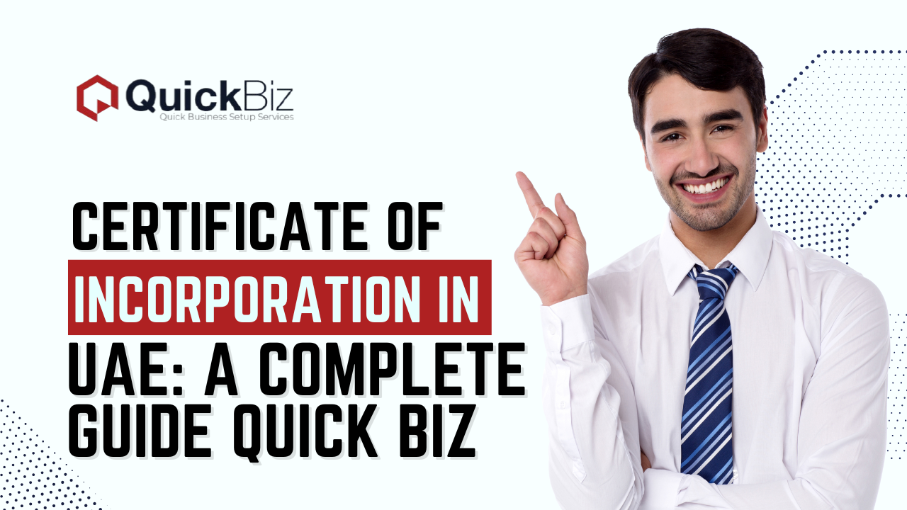 Certificate of Incorporation in UAE